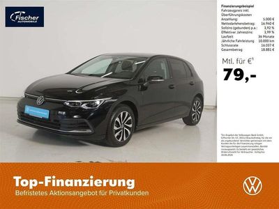 Second-hand VW Golf VIII Active 150 CP (110 kW) 2023 Negru Berlinǎ