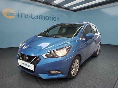 Gebraucht Nissan Micra 101 PS (74 kW) 2020 Blau Kleinwagen