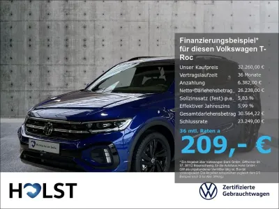 Neu VW T-Roc R-line 116 PS (85 kW) 2025 Blau SUV