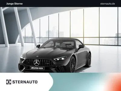 Gebraucht Mercedes SL63 AMG AMG 585 PS (430 kW) 2024 Metalliclack obsidianschwarz Cabrio
