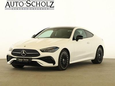 Weiß Gebraucht 2025 Mercedes CLE200 AMG Coupé | 54.415 € (Etwas zu teuer)