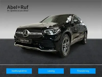 Używany Mercedes GLC220 AMG 194 KM (142 kW) 2022 Czarny Coupe