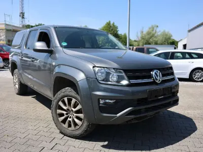 Gebraucht VW Amarok Comfortline 204 PS (150 kW) 2018 Indiumgrau Pickup