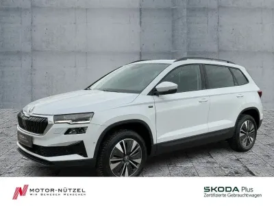 Gebraucht Skoda Karoq Tour 150 PS (110 kW) 2025 Moonweiss metallic SUV