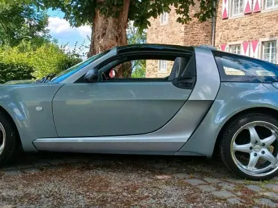 Gebraucht Smart Roadster 88 PS (64 kW) 2003 Silber Cabrio