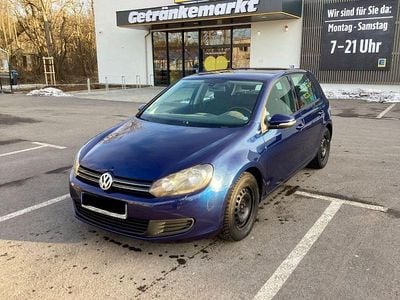 Gebraucht VW Golf VI Comfortline 122 PS (89 kW) 2009 Blau Kleinwagen
