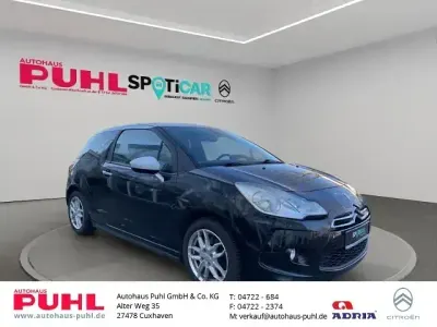Gebraucht Citroën DS3 So Chic 120 PS (88 kW) 2010 Obsidien + opalweiss/metalli Kleinwagen