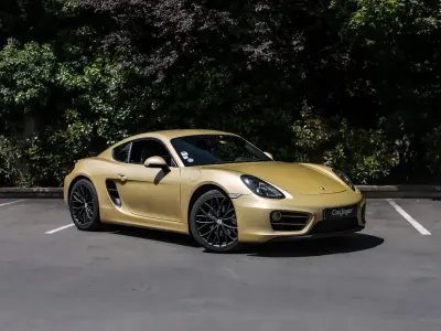 Gebraucht Porsche Cayman 275 PS (202 kW) 2014 Gold Coupé