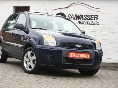 Gebraucht Ford Fusion 80 PS (58 kW) 2010 Blau Kleinwagen