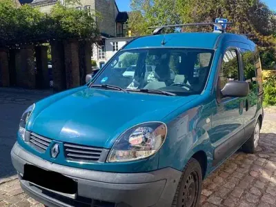 Gebraucht Renault Kangoo 75 PS (55 kW) 2006 Grün Van / Kleinbus