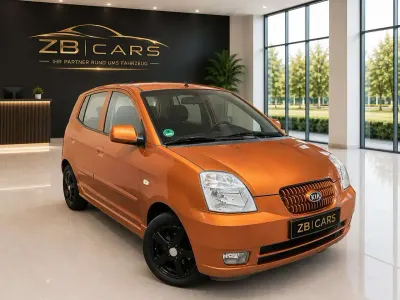 Gebraucht Kia Picanto EX 65 PS (47 kW) 2004 Orange Kleinwagen