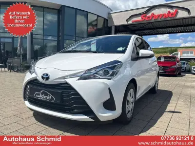 Gebraucht Toyota Yaris Comfort 72 PS (52 kW) 2019 Schneeweiss Kleinwagen