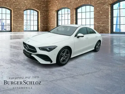 Gebraucht Mercedes CLA200 AMG 163 PS (119 kW) 2025 Unilack polarweiß Coupé
