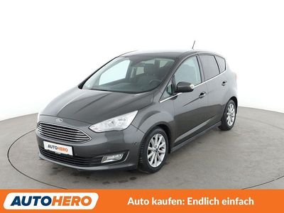 Grau Gebraucht 2017 Ford C-MAX Titanium Van / Kleinbus | 9.990 € (Fairer Preis)