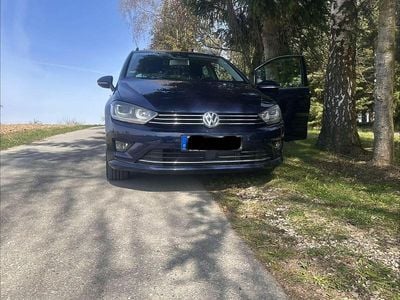 Gebraucht VW Golf Sportsvan Comfortline 150 PS (110 kW) 2014 Blau Van / Kleinbus