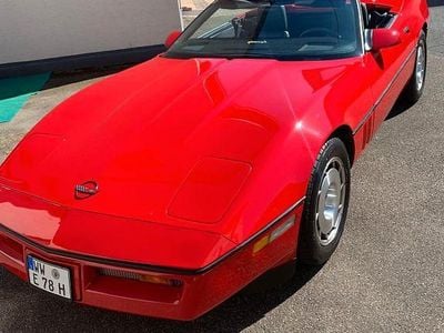 Rot Gebraucht 1987 Corvette C4 Cabrio | 16.990 €
