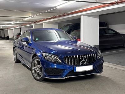 Gebraucht Mercedes C250 AMG 211 PS (155 kW) 2016 Blau Coupé