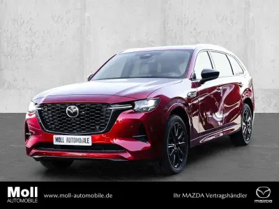 Brugt Mazda CX-80 Homura-Line 254 HK (186 kW) 2024 Rød SUV