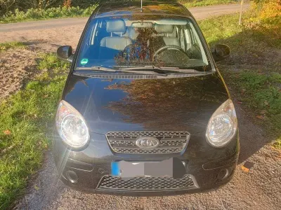Gebraucht Kia Picanto 75 PS (55 kW) 2008 Schwarz Kleinwagen