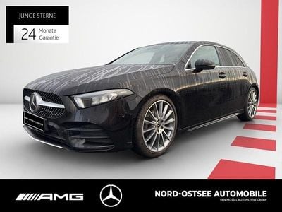 Gebraucht Mercedes A200 AMG 150 PS (110 kW) 2021 Unilack nachtschwarz Limousine