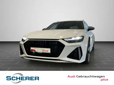 Gebraucht Audi RS6 Performance 630 PS (463 kW) 2023 Gletscherweiß metallic (metallic) Kombi