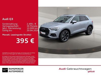 Gebraucht Audi Q3 Advanced Plus 150 PS (110 kW) 2025 Silber (florettsilber metallic) SUV