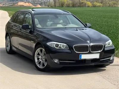 Brugt BMW 523 Sport Line 204 HK (150 kW) 2011 Blå Stationcar