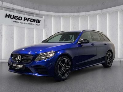 Gebraucht Mercedes C180 AMG line 156 PS (114 kW) 2020 Brilliantblau Kombi