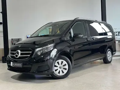 Gebraucht Mercedes V220 163 PS (119 kW) 2019 Schwarz Van / Kleinbus