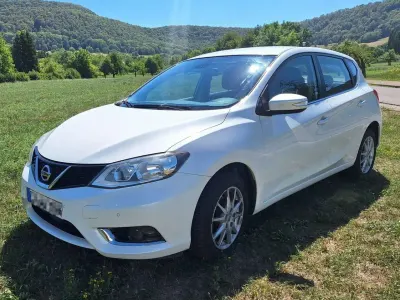 Gebraucht Nissan Pulsar Acenta 116 PS (85 kW) 2016 Weiß Kleinwagen