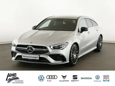 Gebraucht Mercedes CLA35 AMG Shooting Brake AMG 306 PS (225 kW) 2021 Silber Kombi