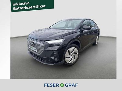 Gebraucht Audi Q4 Sportback e-tron Comfort 150 kW (204 PS) 2022 Mythosschwarz metallic SUV