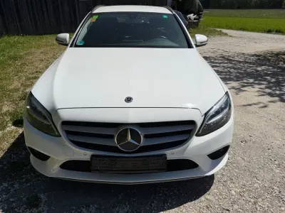 Brugt Mercedes C220 194 HK (142 kW) 2018 Hvid Sedan
