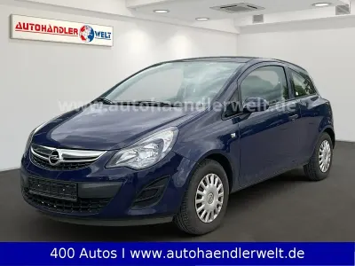 Gebraucht Opel Corsa Edition 69 PS (50 kW) 2014 Blau Kleinwagen