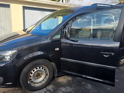Gebraucht VW Caddy Trendline 102 PS (75 kW) 2013 Schwarz Van / Kleinbus