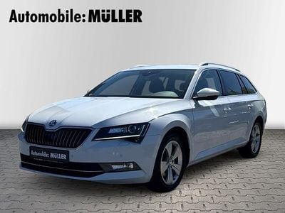 Second-hand Skoda Superb Style 150 CP (110 kW) 2019 Alb Break
