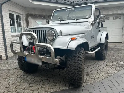 Gebraucht Jeep CJ 121 PS (88 kW) 1978 Silber Cabrio