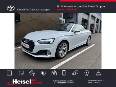 Gebraucht Audi A5 Cabriolet Advanced Plus 204 PS (150 kW) 2022 Weiß Cabrio