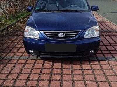 Usata Kia Carens EX 139 CV (102 kW) 2005 Blu Monovolume