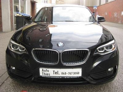 Gebraucht BMW 220 Advantage 184 PS (135 kW) 2017 Black sapphire metallic Coupé