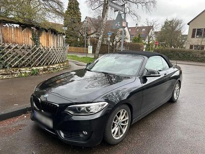 Gebraucht BMW 218 Advantage 150 PS (110 kW) 2017 Schwarz Cabrio