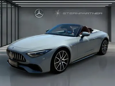 Gebraucht Mercedes SL43 AMG AMG 381 PS (280 kW) 2024 Grau Cabrio