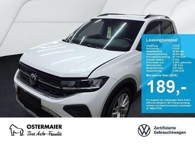 Gebraucht VW T-Cross Goal 116 PS (85 kW) 2025 Pure white SUV