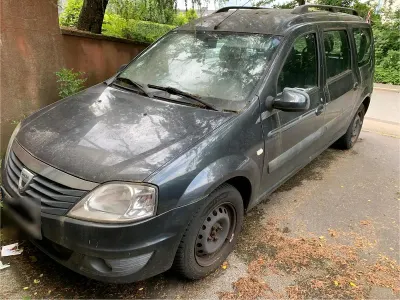 Gebraucht Dacia Logan 86 PS (63 kW) 2010 Schwarz Kombi