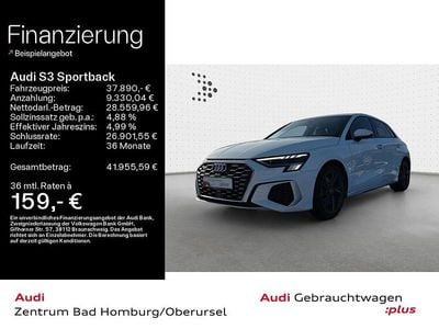 Ibisweiß Gebraucht 2024 Audi S3 Sport Limousine | 37.890 € (Guter Preis)