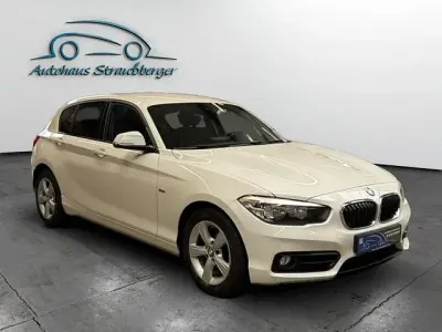 Gebraucht BMW 118 Sport Line 150 PS (110 kW) 2017 Weiß Kleinwagen