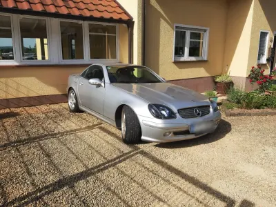 Gebraucht Mercedes SLK200 170 PS (125 kW) 2002 Silber Cabrio