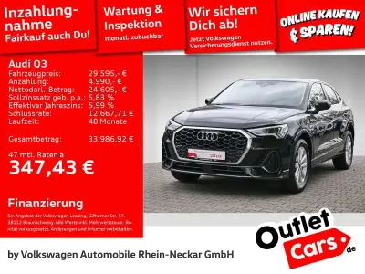 Usata Audi Q3 Sportback Sport 245 CV (180 kW) 2023 Nero SUV