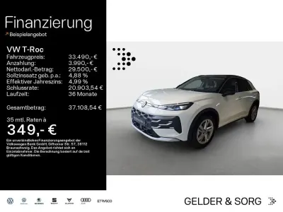 Nouvelle VW T-Roc Life 150 ch (110 kW) 2026 Blanc SUV