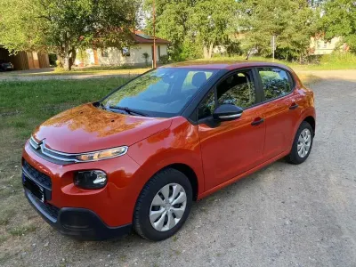 Gebraucht Citroën C3 Live 68 PS (50 kW) 2017 Orange Limousine